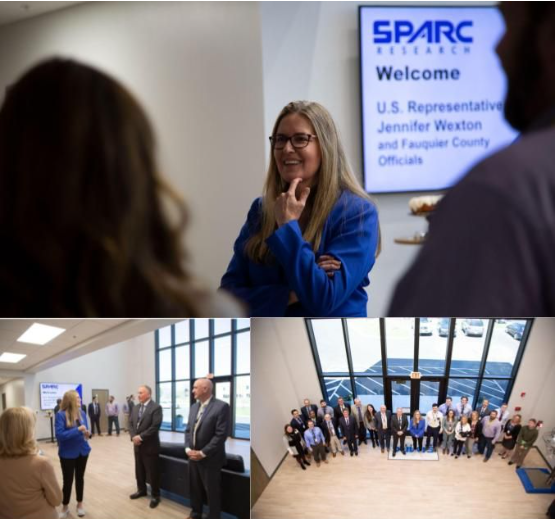 Jennifer Wexton Visits SPARC Research